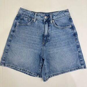 Classic Blue Denim Women's Shorts